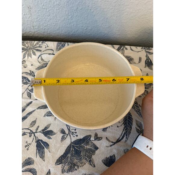 Lenox Temperware Dewdrops 1.25 Qt Casserole Dish NO Lid Vintage - Picture 3 of 5